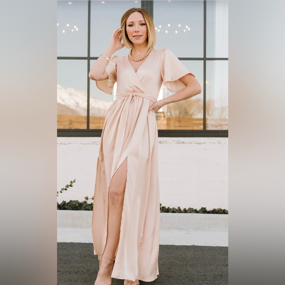 Baltic Born Sicily Satin Maxi